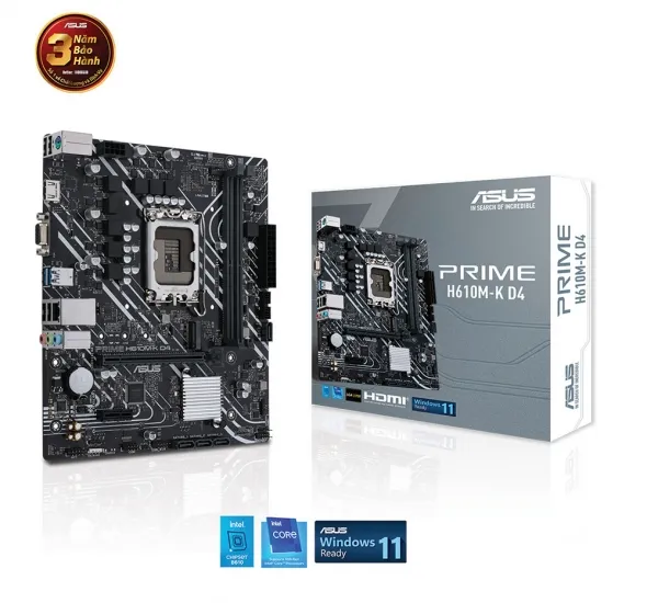 Mainboard Asus Prime H610M-K D4