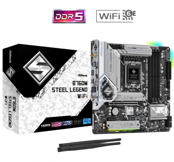 Mainboard Asrock B760M STEEL LEGEND WIFI DDR5