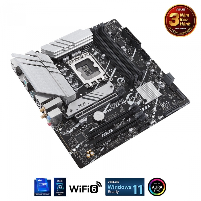 Mainboard Asus PRIME B760M-A WIFI DDR4 (Bluetooth)