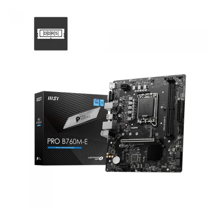 Mainboard MSI PRO B760M-E DDR5