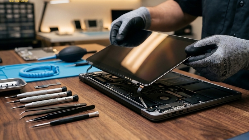 Dịch Vụ Thay Màn Hình Laptop tận nơi Quận Phú Nhuận