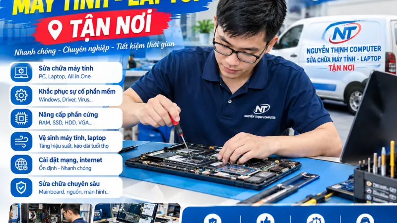 Dịch Vụ Sửa Chữa Máy Tính Laptop